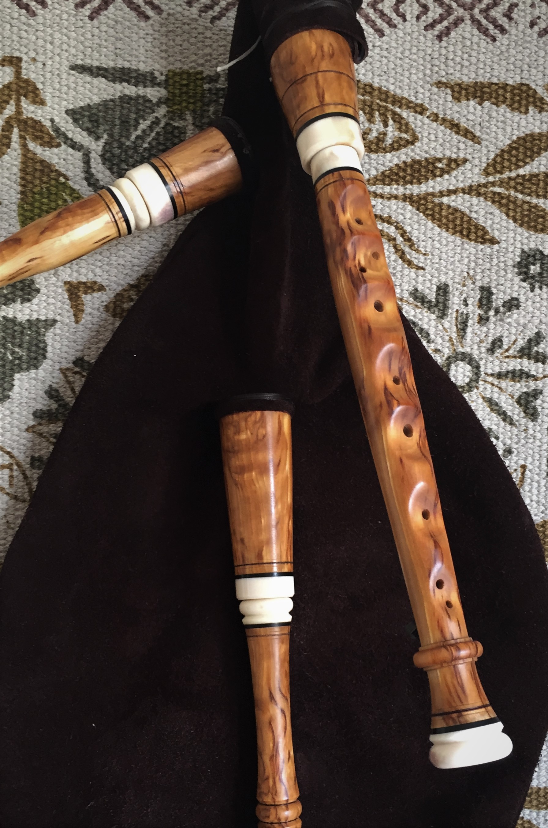 Swedish bagpipe in E / A Alban Faust